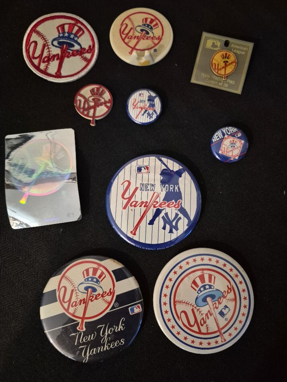 10 piece New York Yankees Misc. Pins